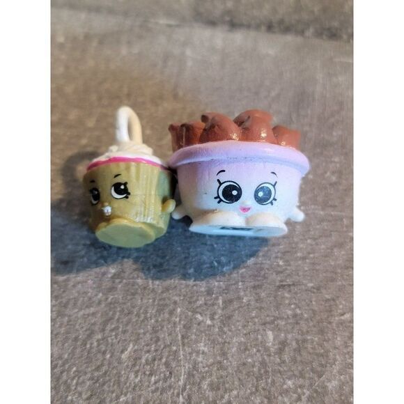 Mini moose cupcake Bowl chocolate set toy figure - Picture 3 of 4